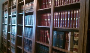 law bookshelf