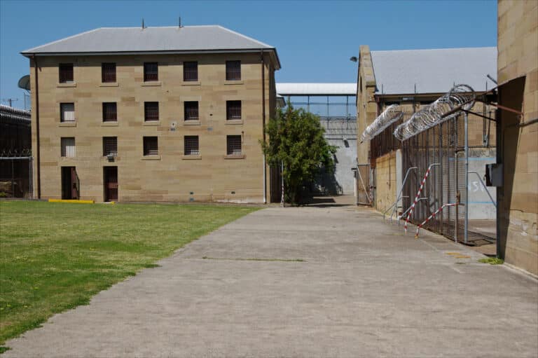 prison entrance
