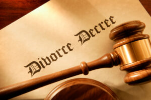 divorce document